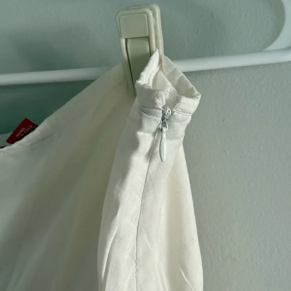 Valerie Stevens Cream A-Line Maxi Skirt - Picture 6 of 6